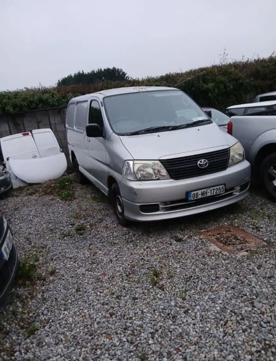 2008 Toyota Hiace Swb Timing Belt Snapped - Image 1