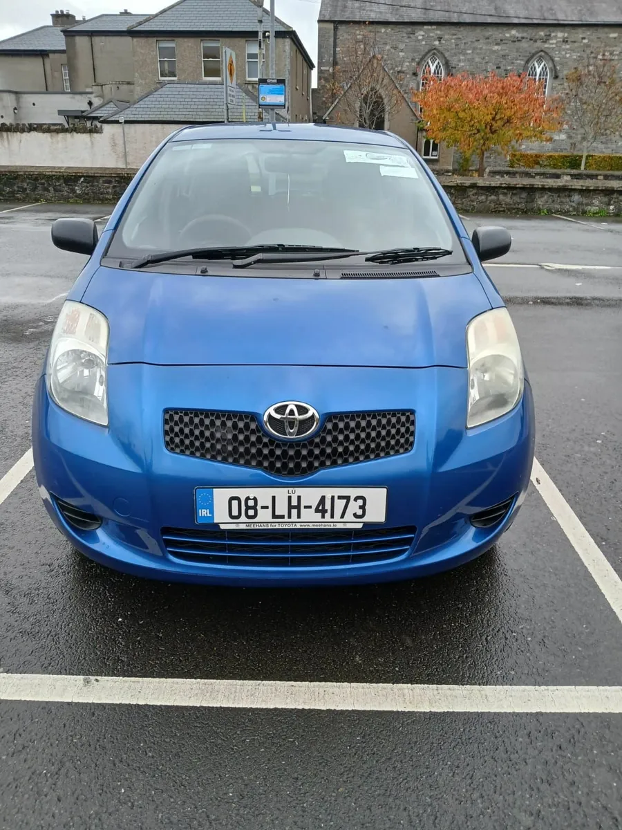 Toyota Yaris 08 Irish Car Low Mileage New NCT - Image 1