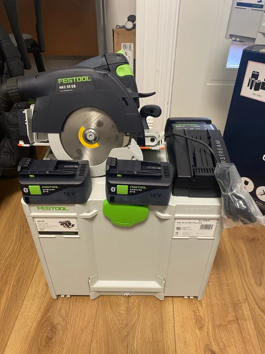 Festool 18v Cordless Combo Set HKC/AGC/TB - Image 2