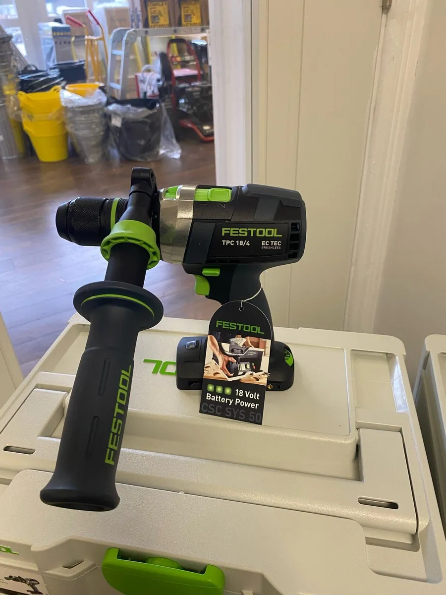 Festool 18v Cordless Combo Set HKC/AGC/TB - Image 3