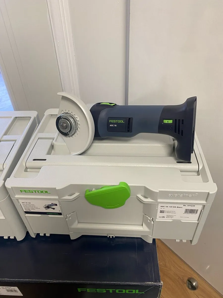 Festool 18v Cordless Combo Set HKC/AGC/TB - Image 4