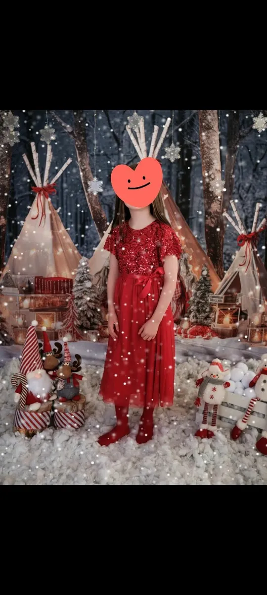 Monsoon Christmas Dress - Image 1