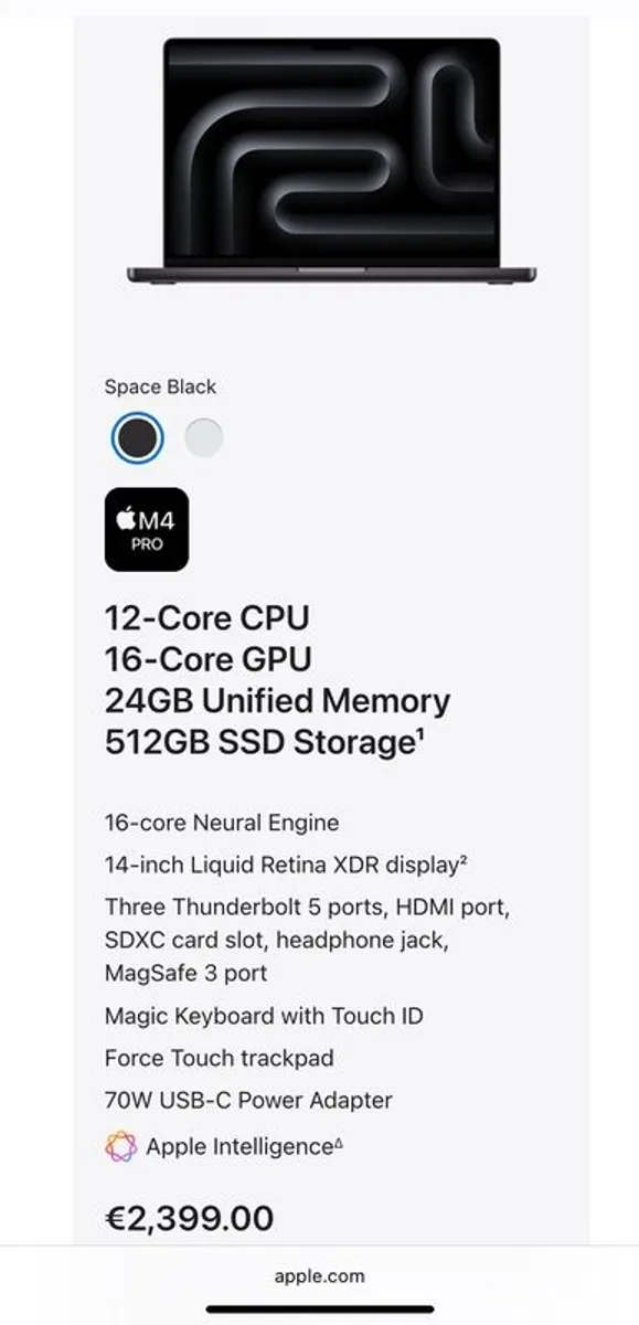 Apple MacBook Pro 14.2" M4 Pro Chip - Image 4