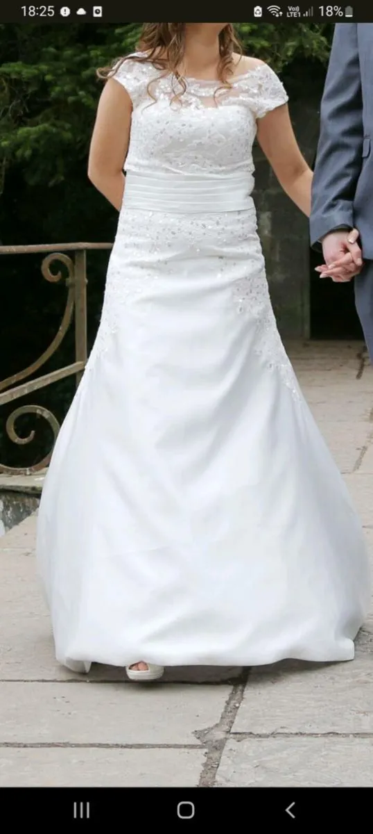 Petite wedding dress - Image 1