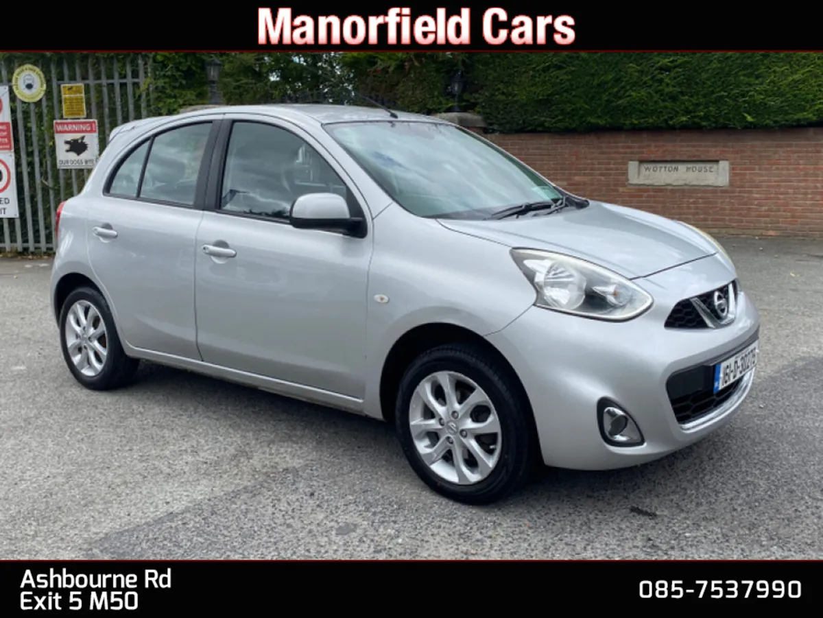 2016 161 Nissan Micra SV 1.2 Petrol - Image 1