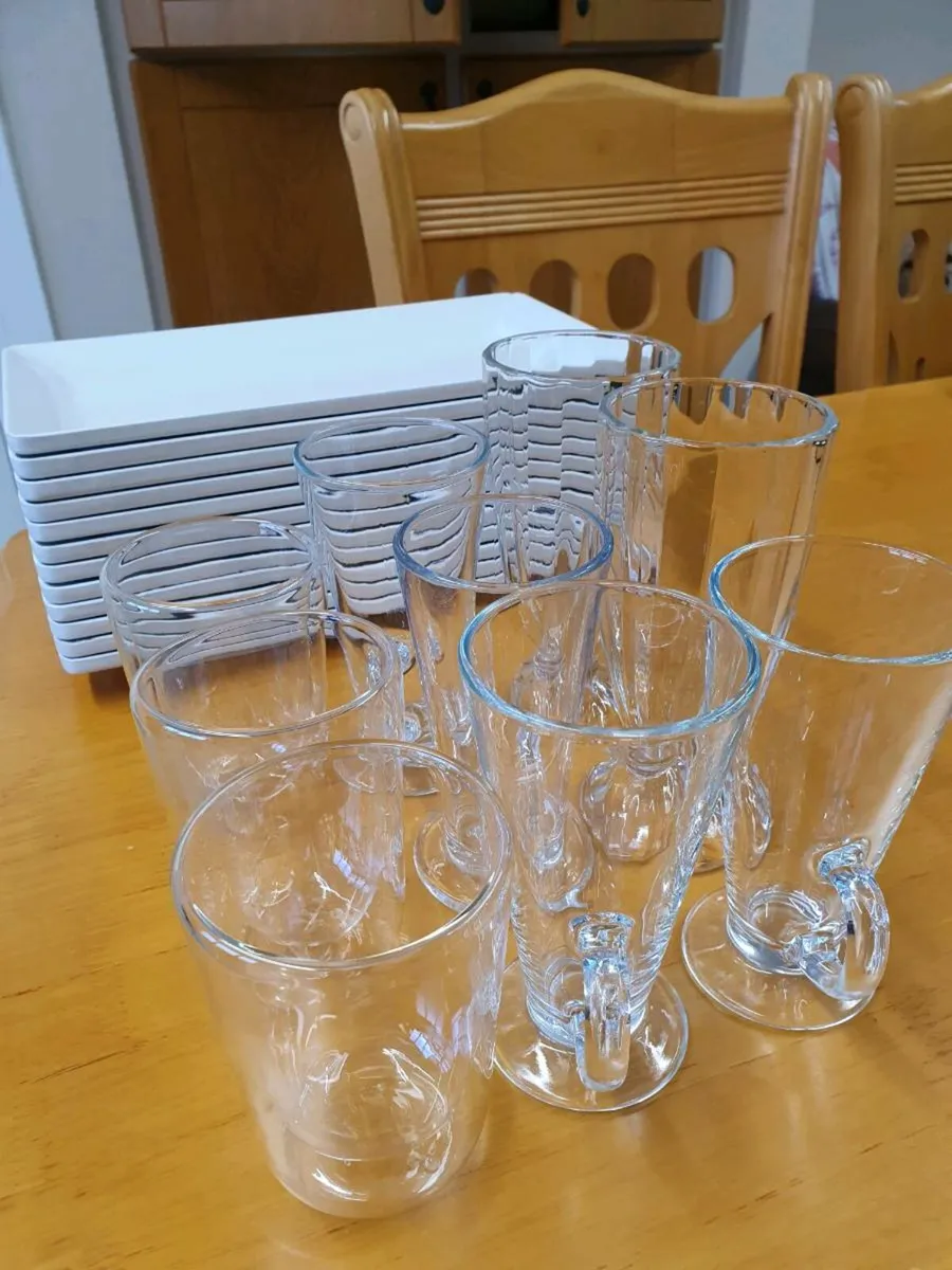 Batista glass,Sundae, plattersπe dishes. - Image 2