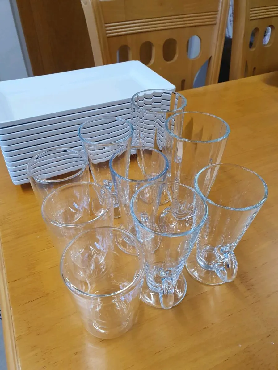 Batista glass,Sundae, plattersπe dishes. - Image 3