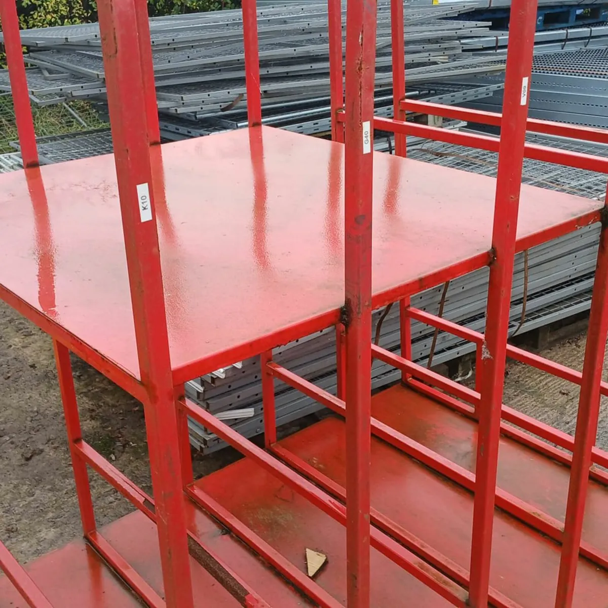 Red Warehouse Trolly - Image 2