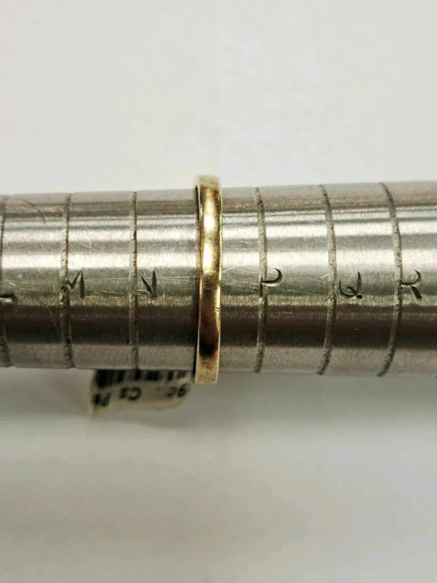 9K Gold Pink Cizat Ring 9CT - Image 4