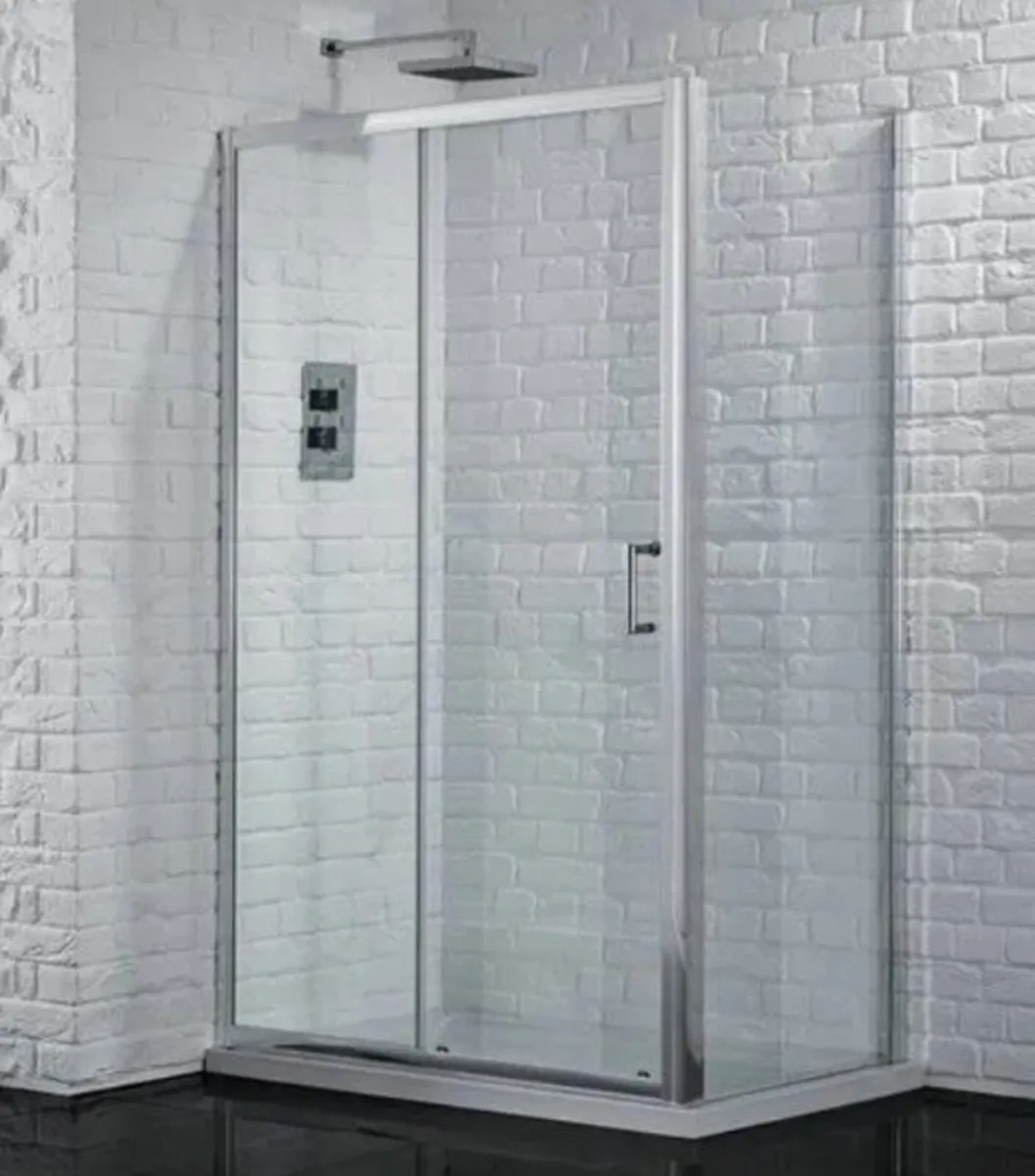 Venturi 6 1500mm Sliding Shower Door - CHROME