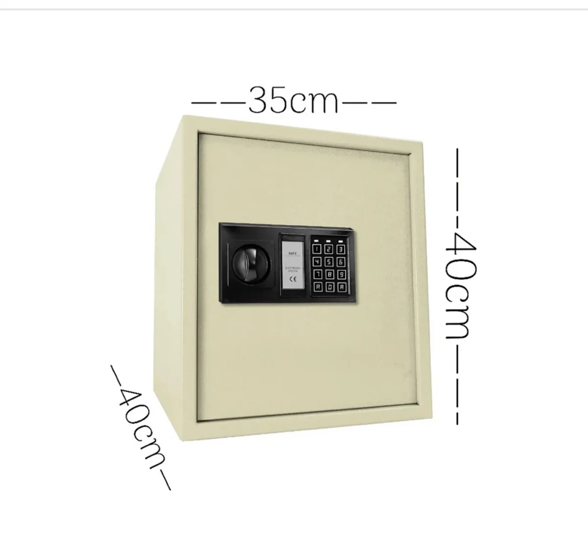 NEW Large 53L Heavy Duty Steel Electronic Safe16kg - Image 1