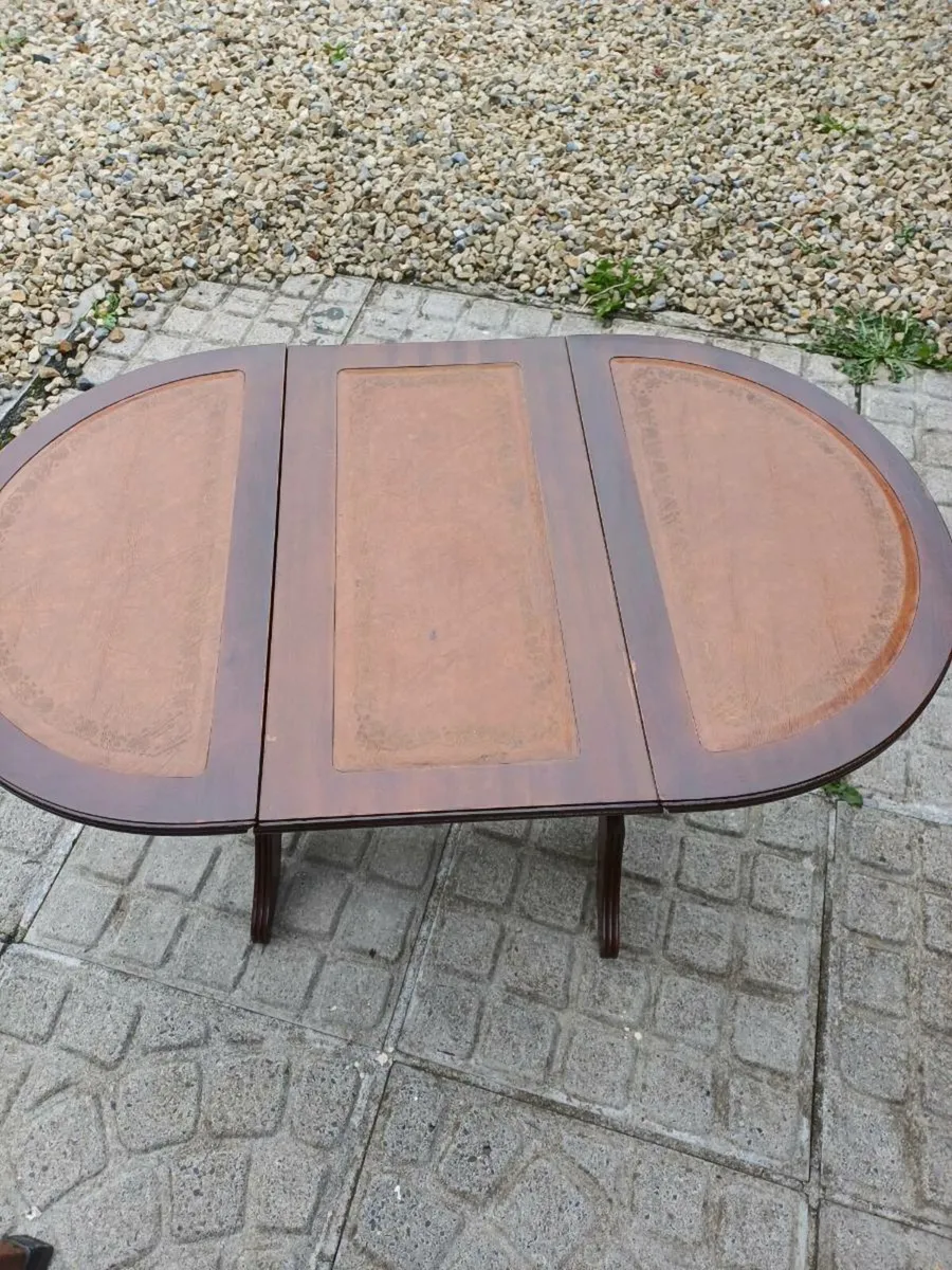 Vintage Accasional Drop Leaf Table - Image 1