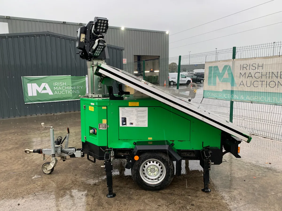 BID ONLINE NOW - 2020 TRIME SOLAR POWER LED LTOWER - Image 2