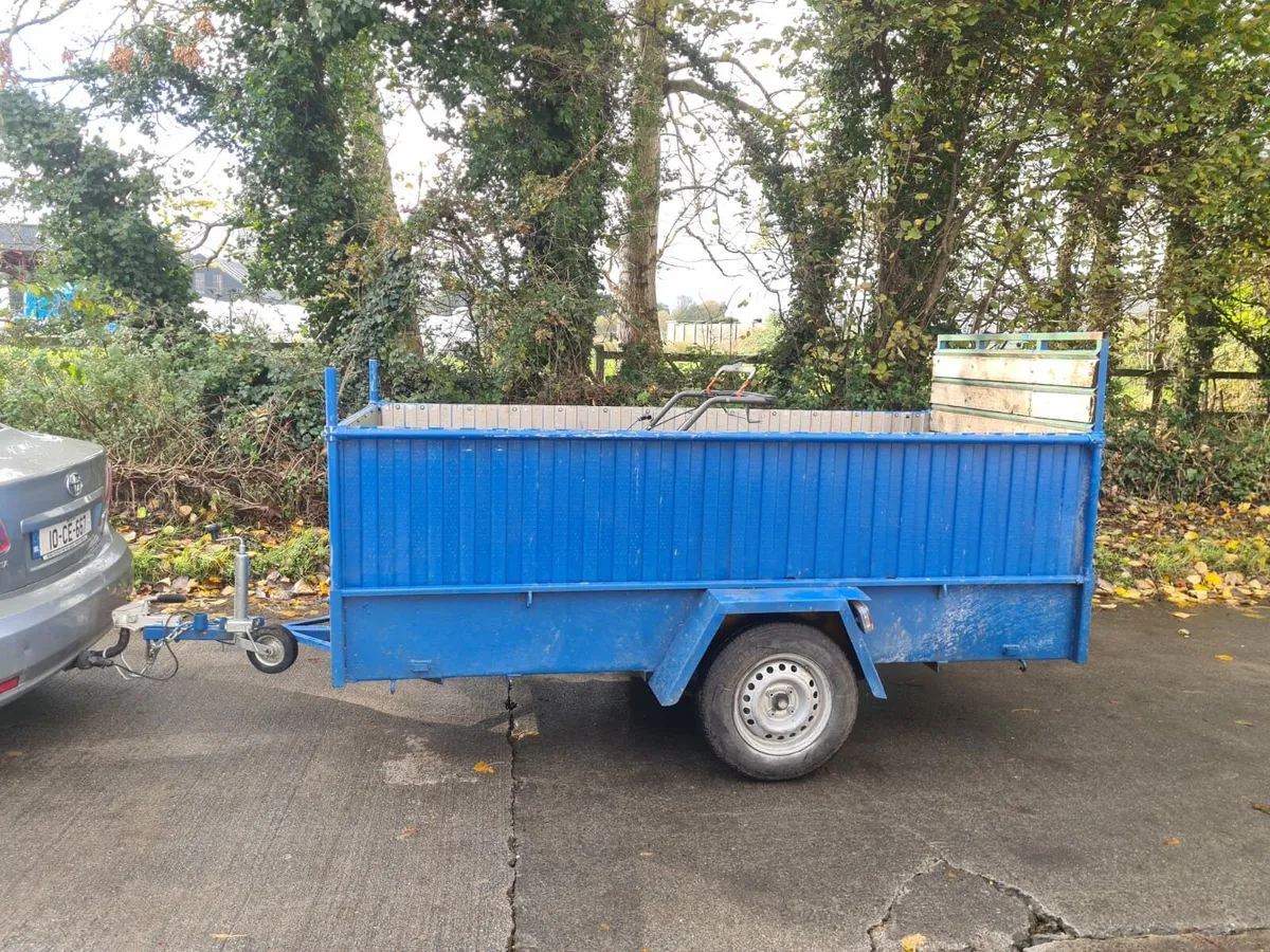 Factory made all steel trailer 8.2 by4.2 new tyres - Image 1