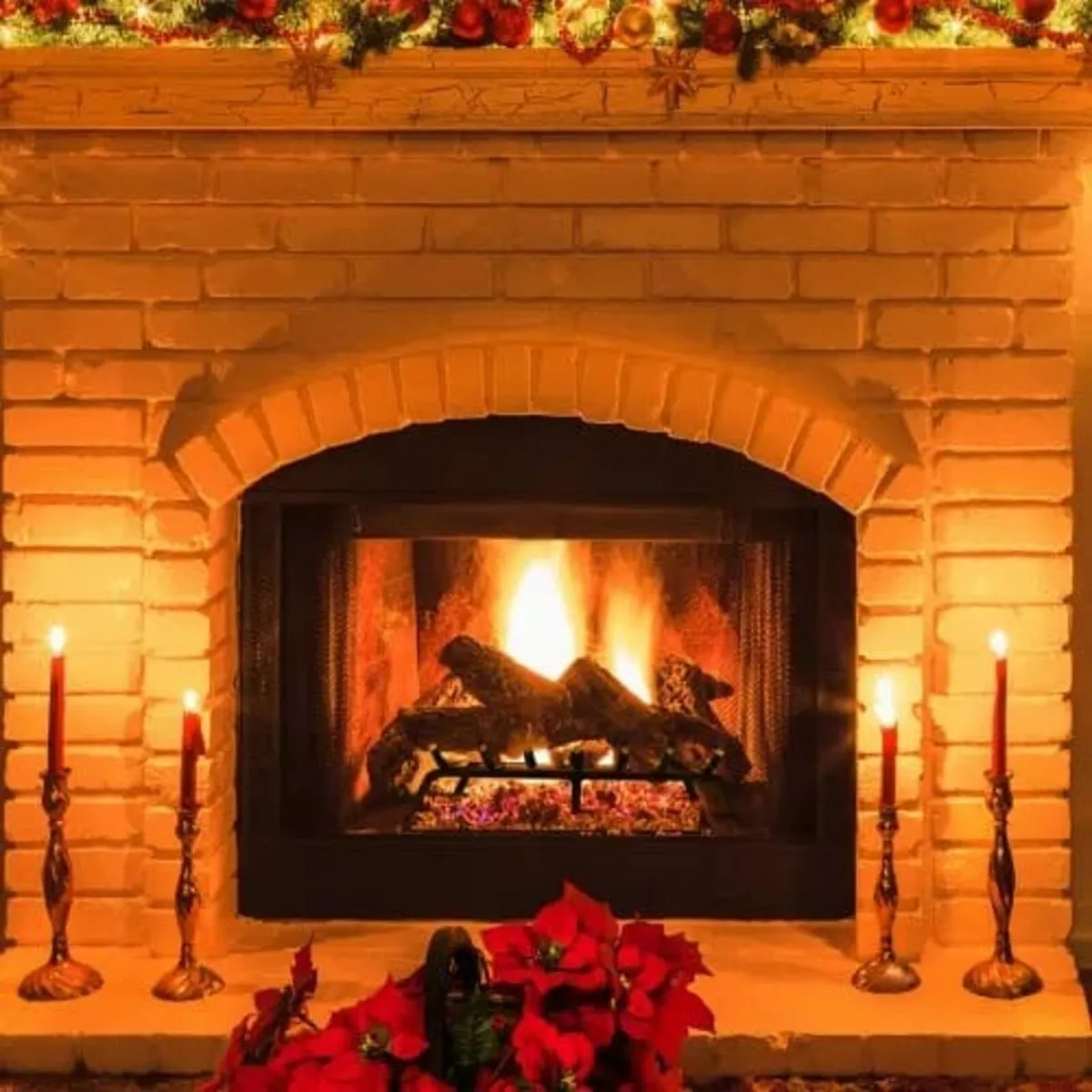 Fireplace Log Grate, 30 inch Heavy Duty Fireplace - Image 3