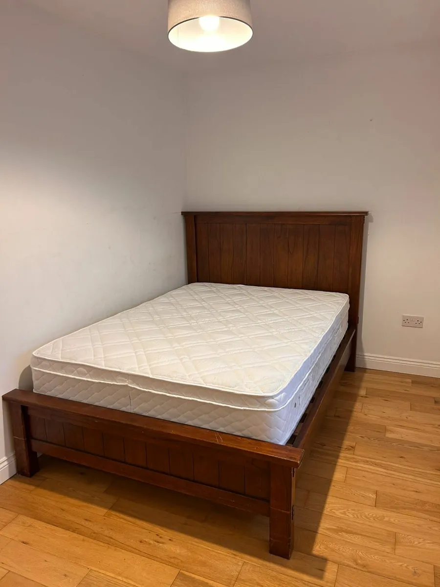 Double Bed Frame Wood. - Image 4