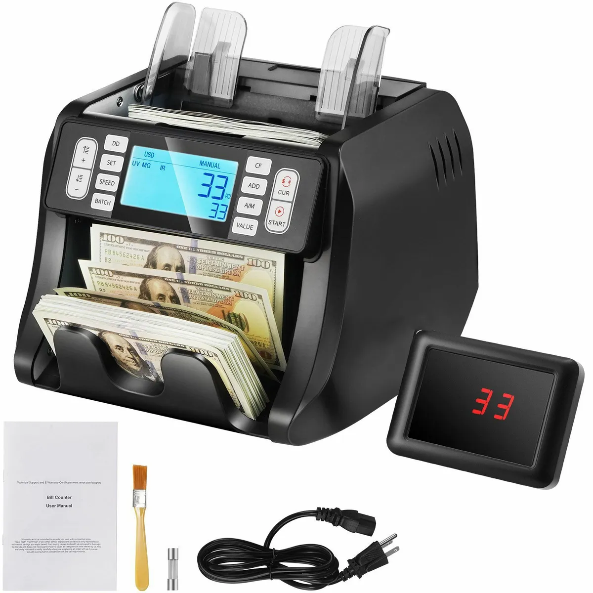 Money Machine Bill Counter + Counterfeit Detection - Image 1