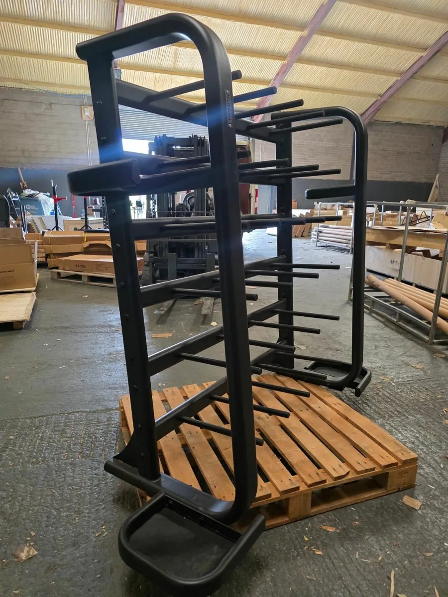 Jordan Body Pump Studio Rack & Bar Storage Holder - Image 2