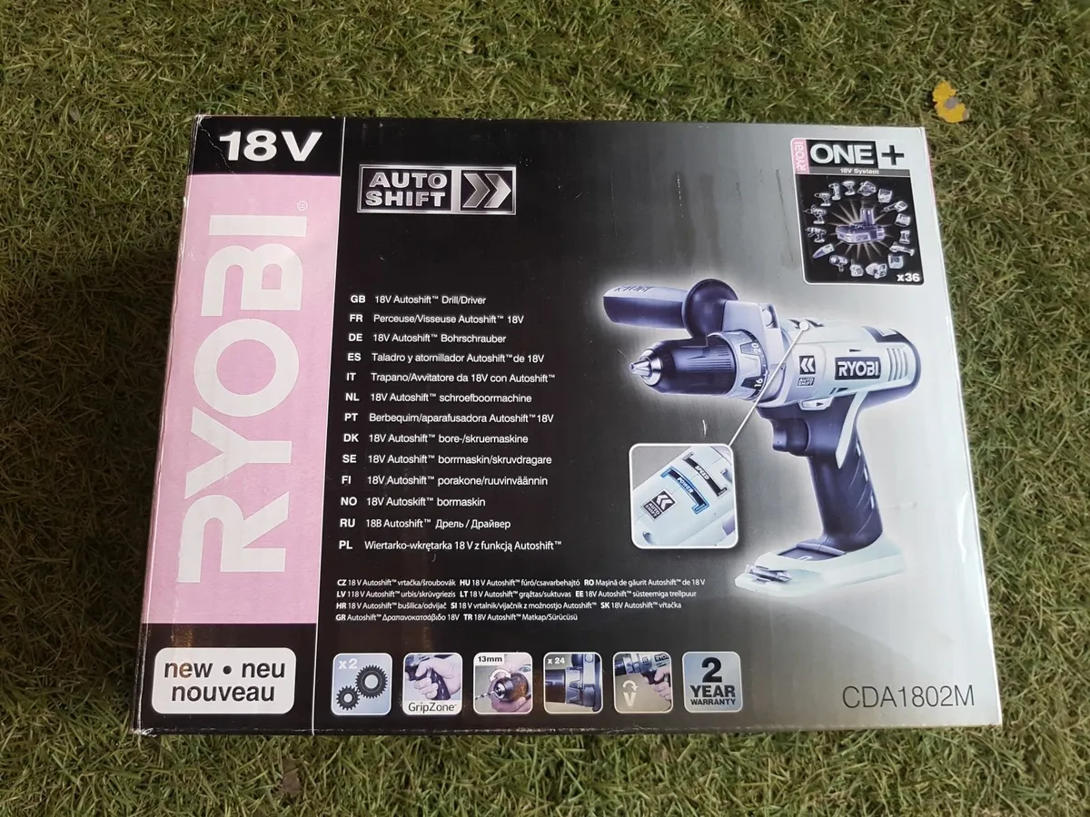 RYOBI ONE+ 18V CORDLESS DRILL DRIVER - FOR SALE - Image 2