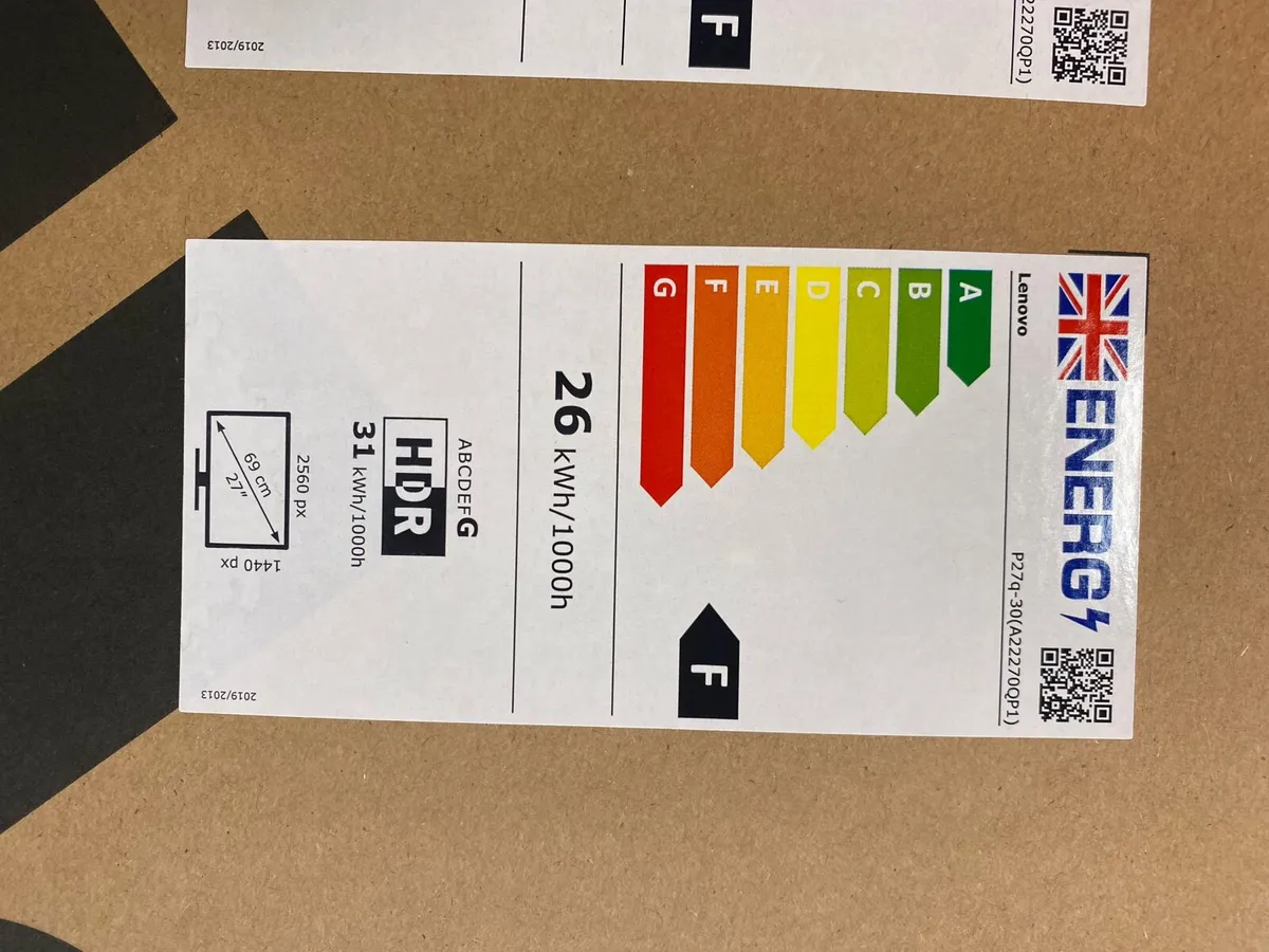 ThinkVision P27Q-30 *Brand New* - Image 2