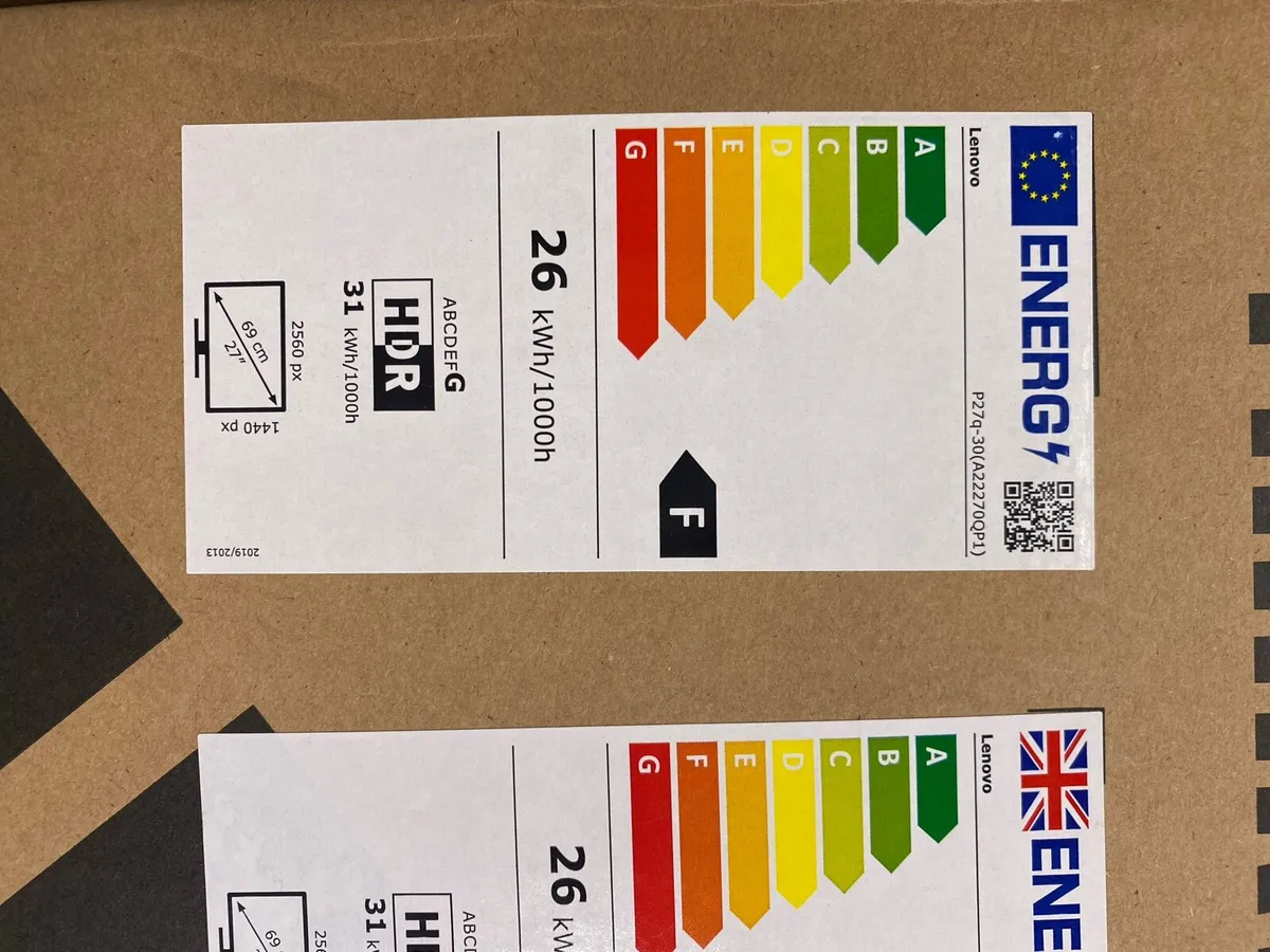 ThinkVision P27Q-30 *Brand New* - Image 3