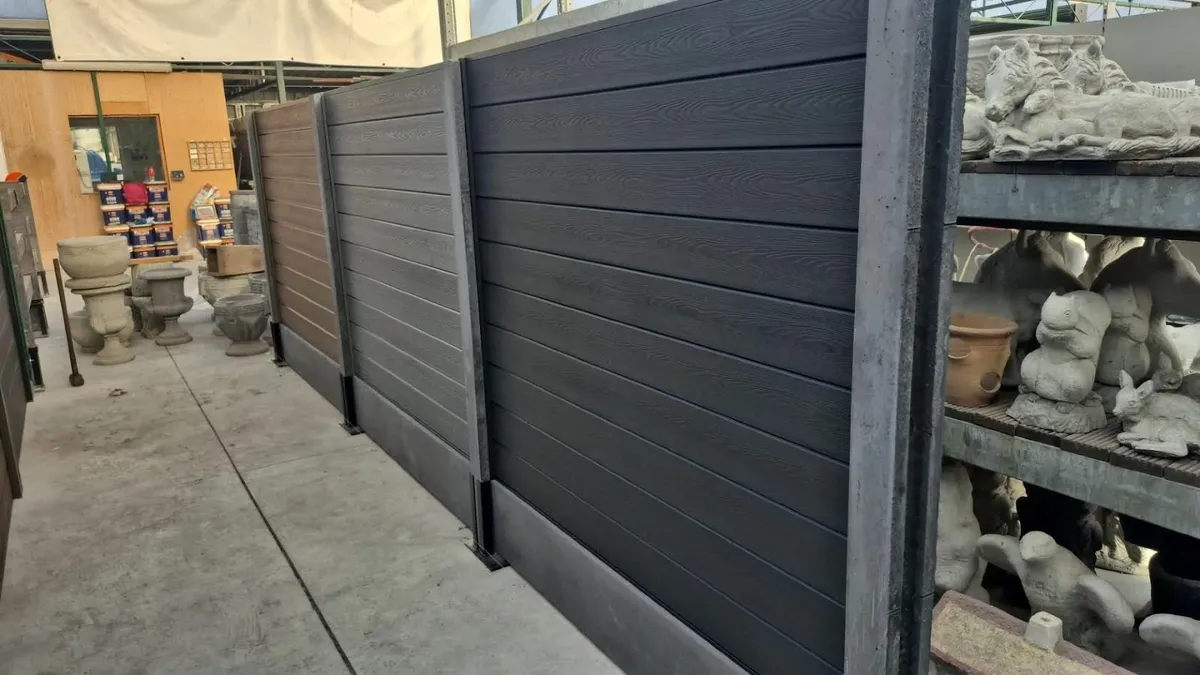 Composate Fencing Precast Concrete - Image 1