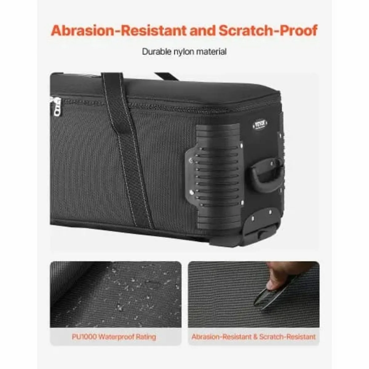 Studio Equipment Trolley Case 910x300x355mm (35.83 - Image 2