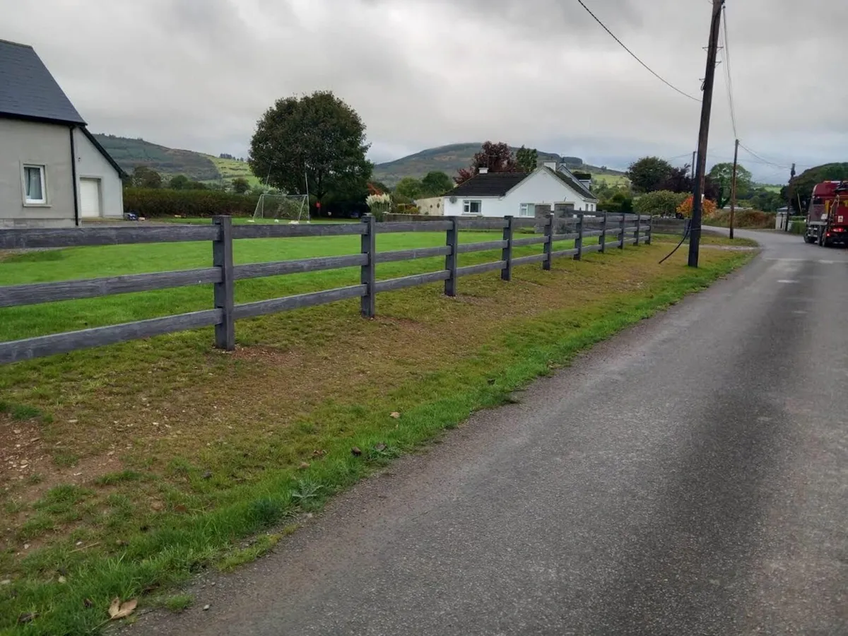 Ranch Railing Precast Concrete Fencing - Image 3