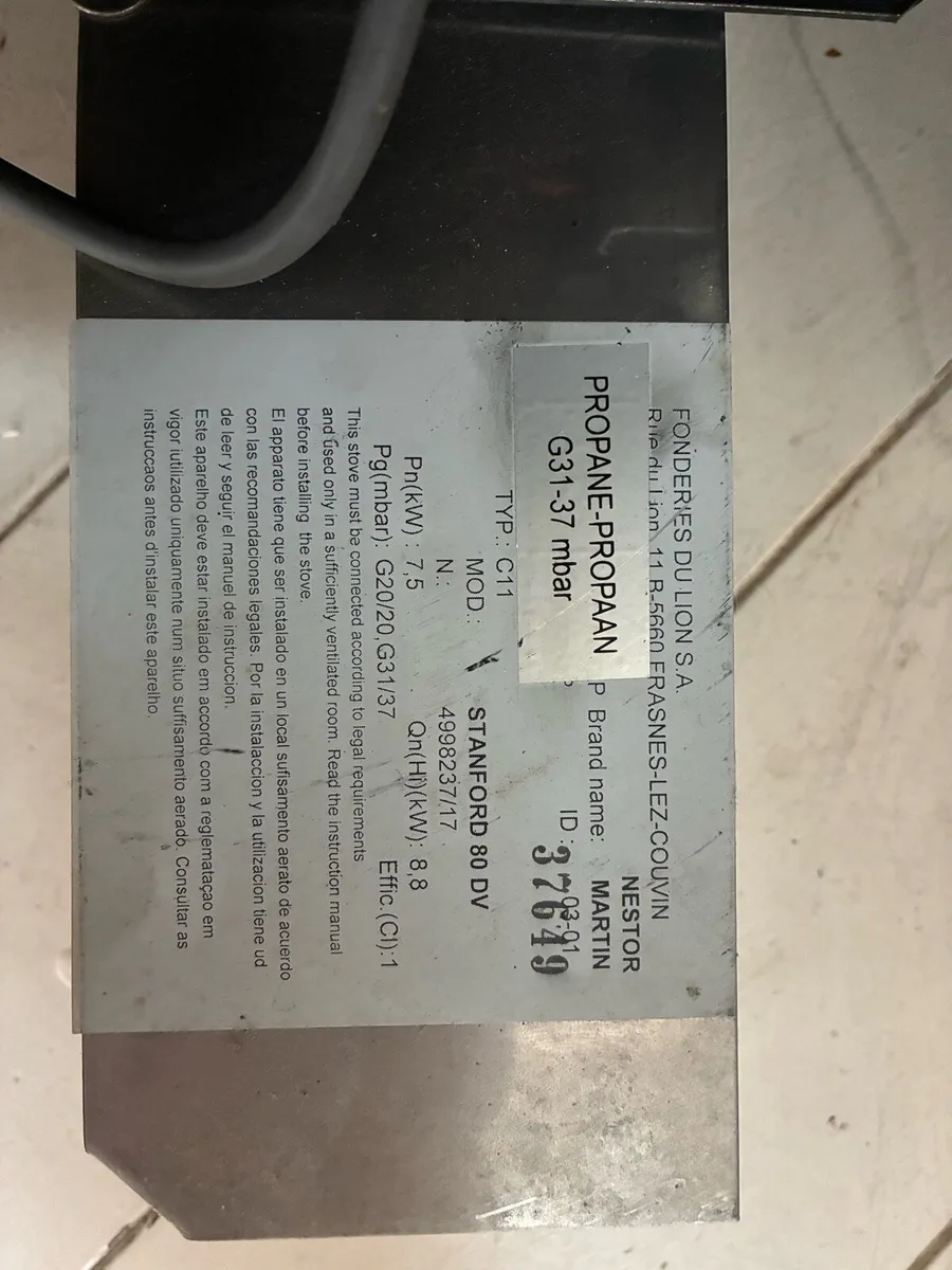 Nestor Martin Gas Stove - Image 2