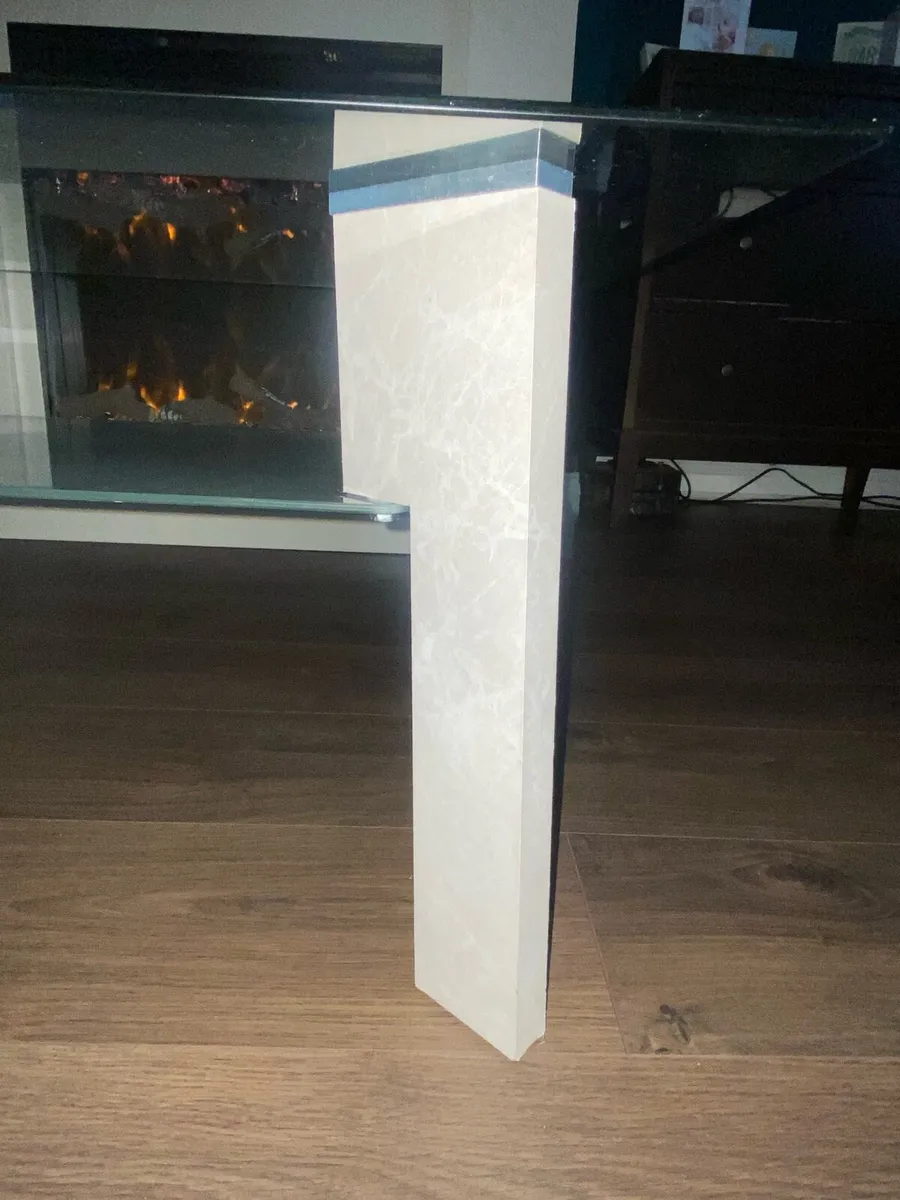 Glass Coffee Table, TV Stand & Side Table - Image 3