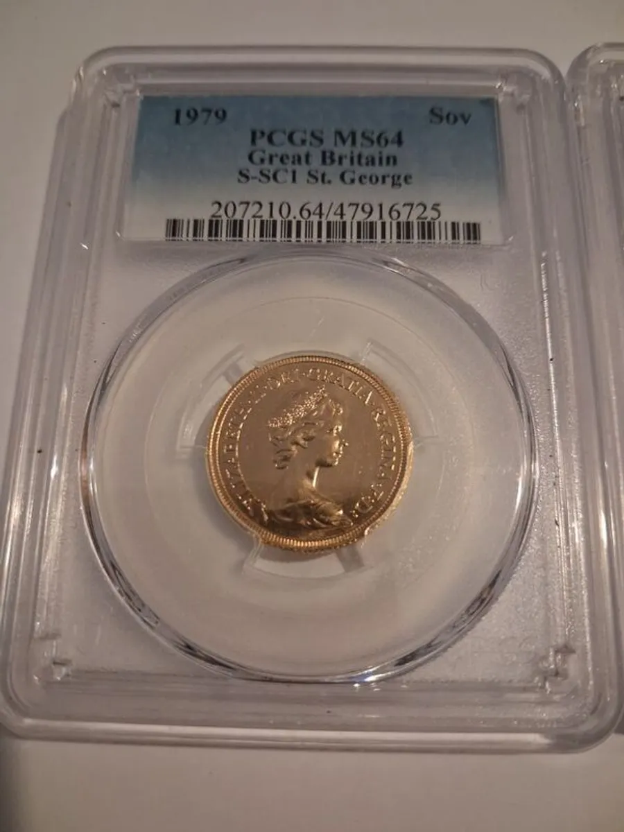 3 x full  gold sovereigns for sale - Image 3