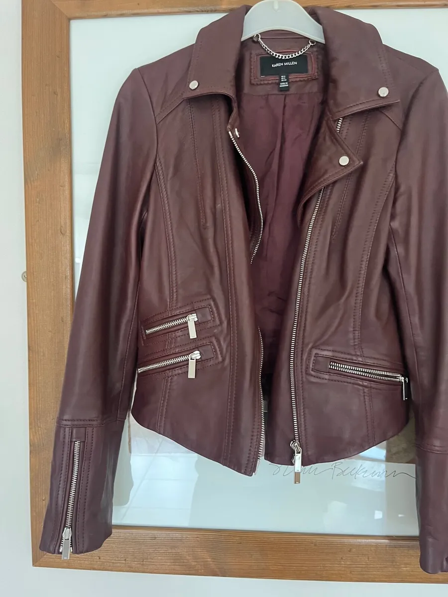 Karen Millen leather jacket - Image 2