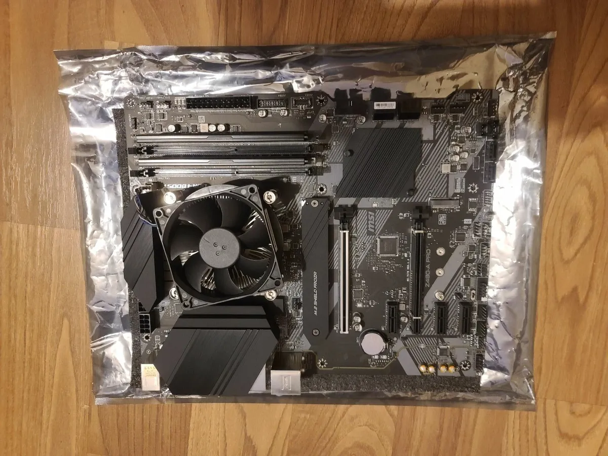 CPU, Motherboard, DDR4 Ram, PSU - Image 1