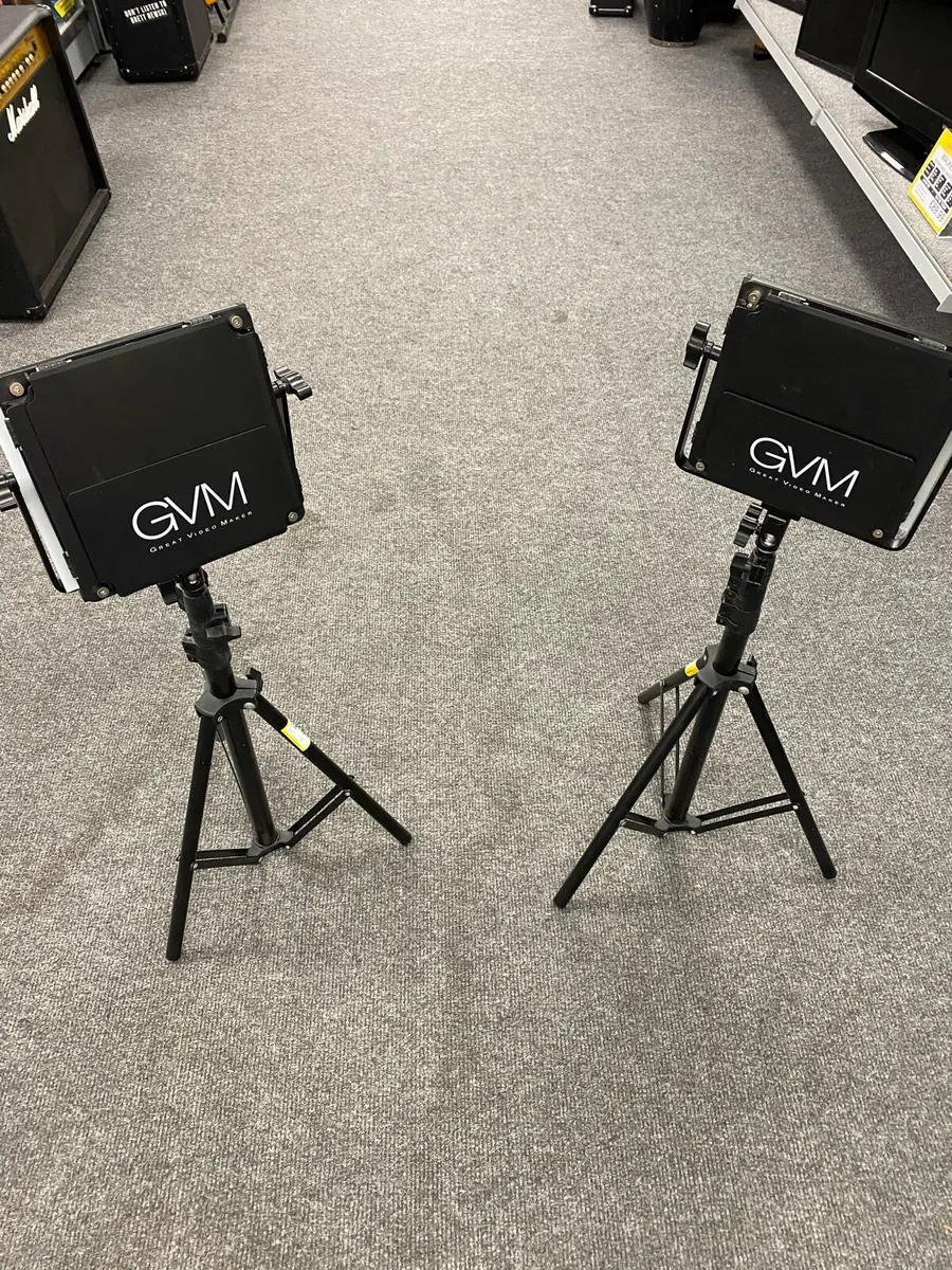 GVM 560AS Studio Twin LED Light Set - Image 3