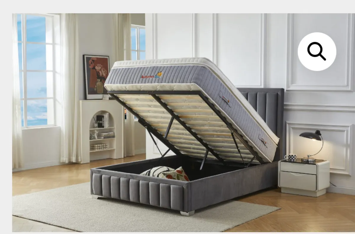 Ottoman Queen size bed frame - Image 4