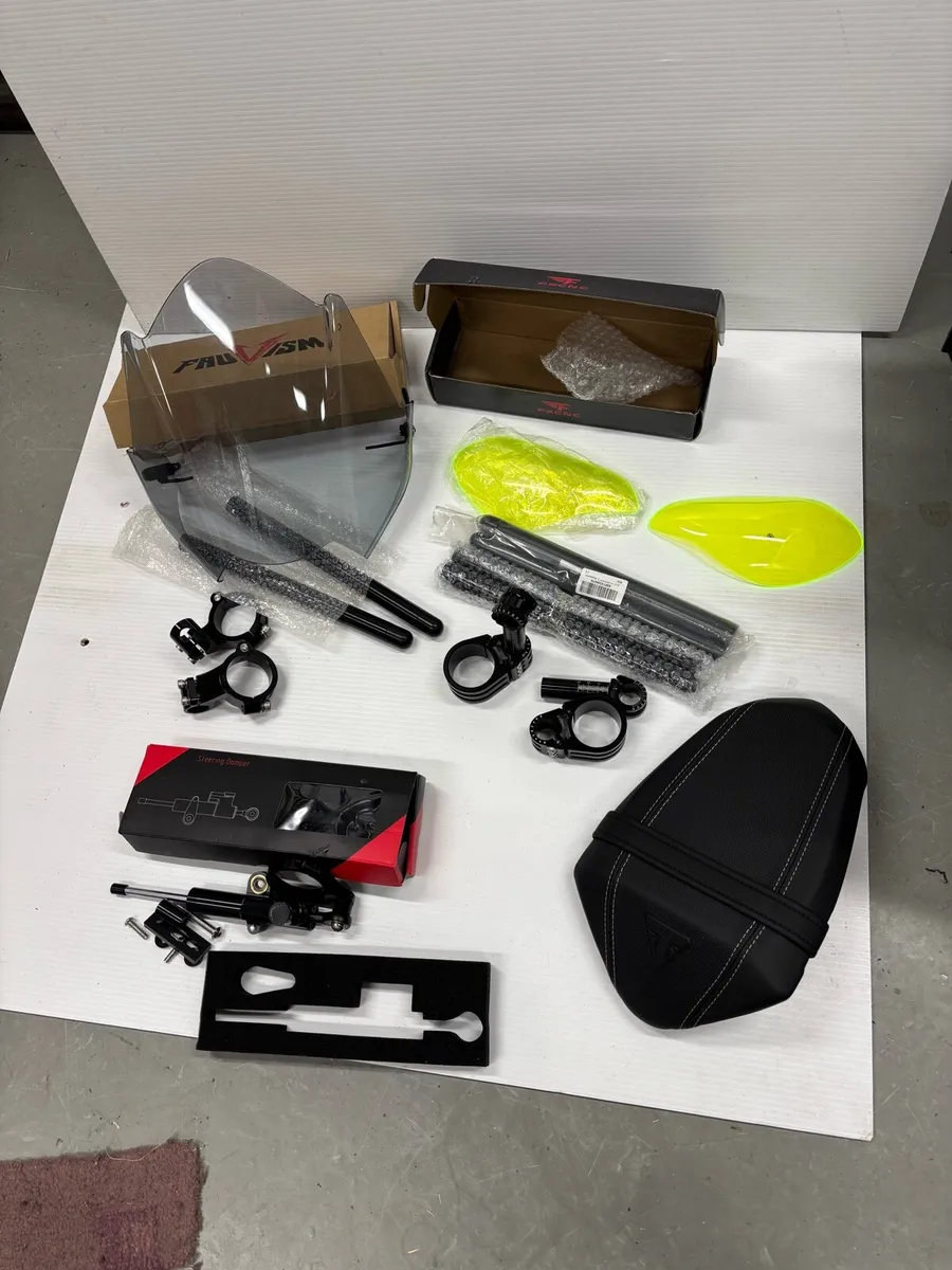 Garage clean out Honda Triumph Parts Yamaha - Image 1