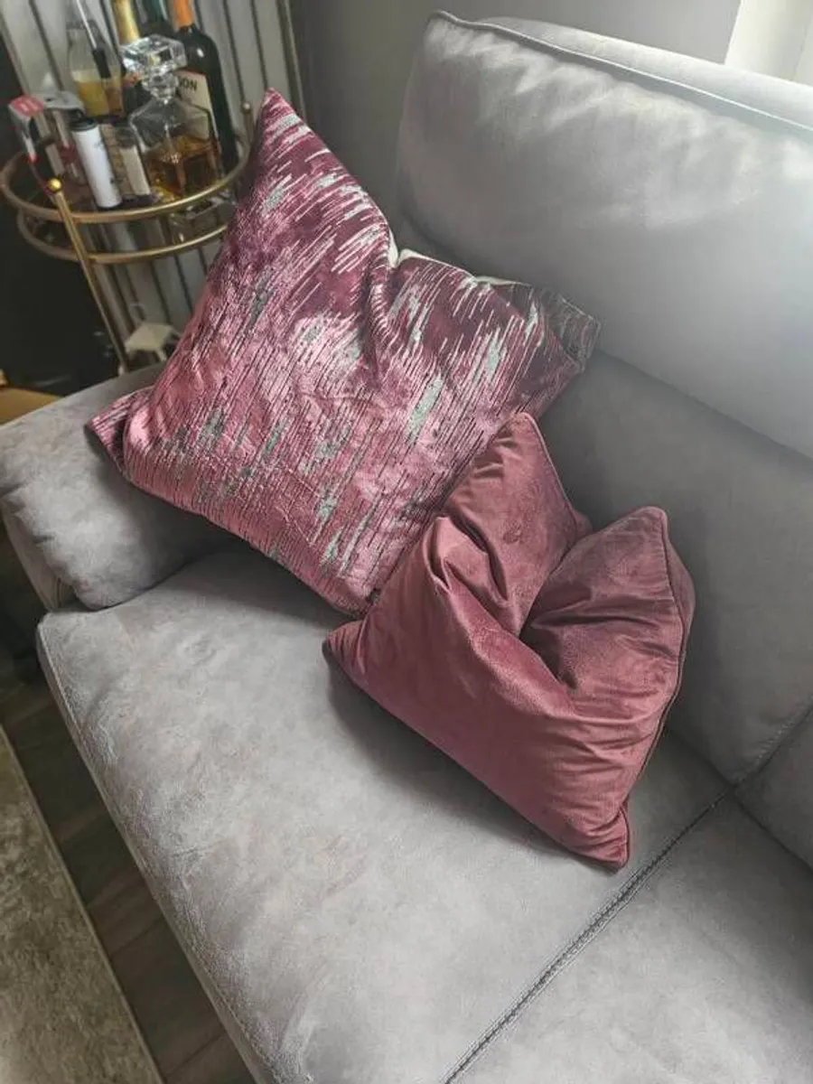 L shaped electric recling couch - Image 3