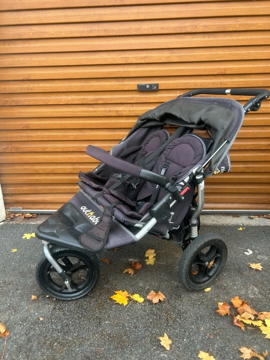 Out & About Nipper 360 Double Buggy - Image 1