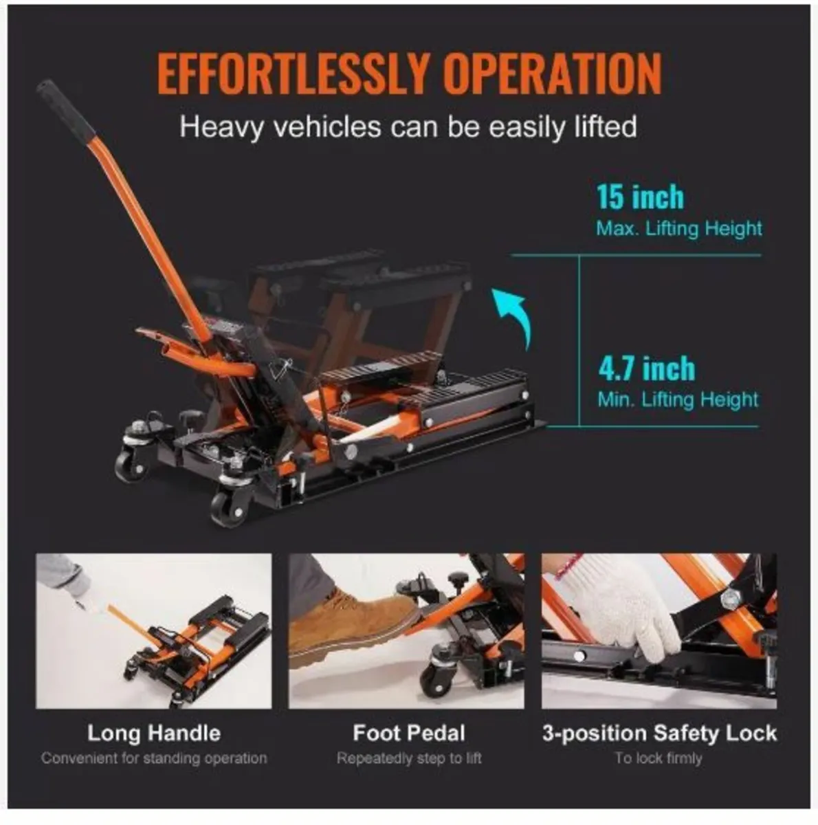 Motorcycle Hydraulic Pump Jack - Image 4
