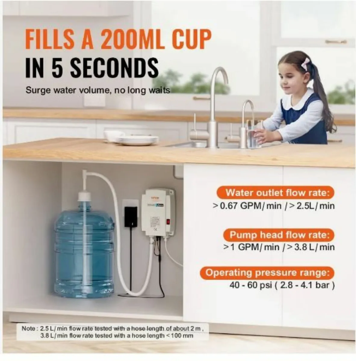 3.8 L Water Dispenser Pump - Image 2