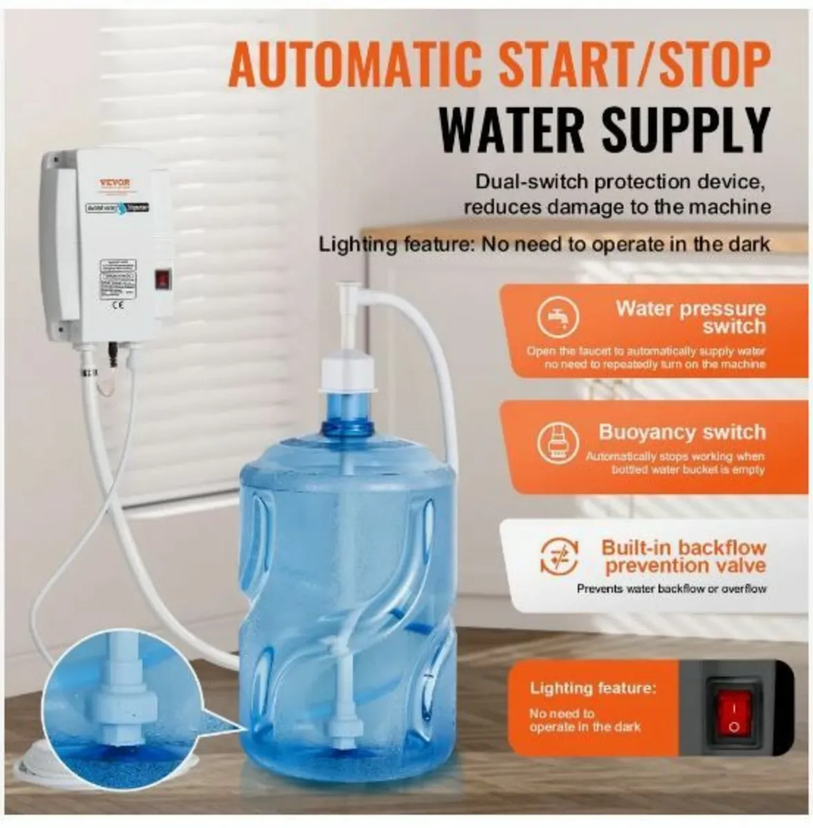 3.8 L Water Dispenser Pump - Image 4