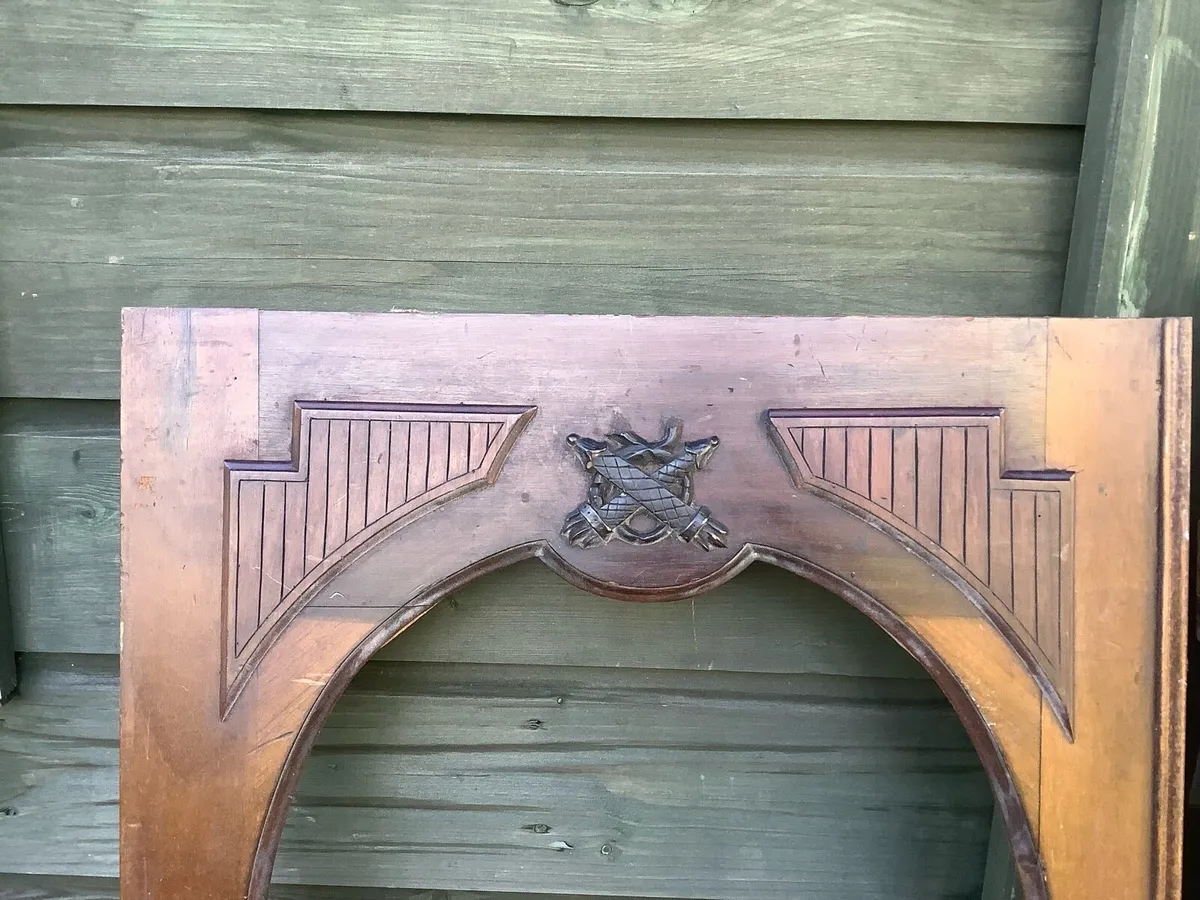 Antique mahogany doors - Image 3