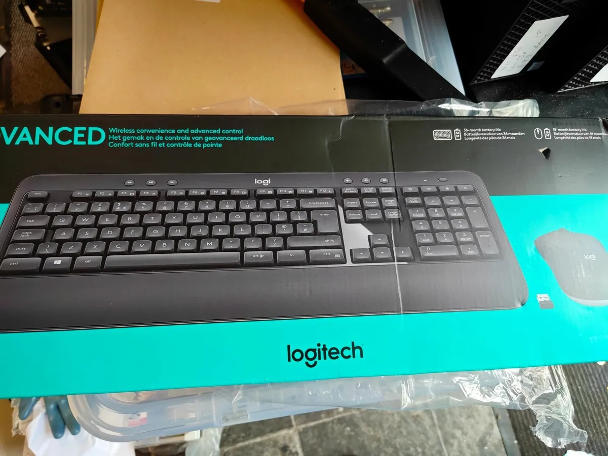 Keyboard and mouse Logitech