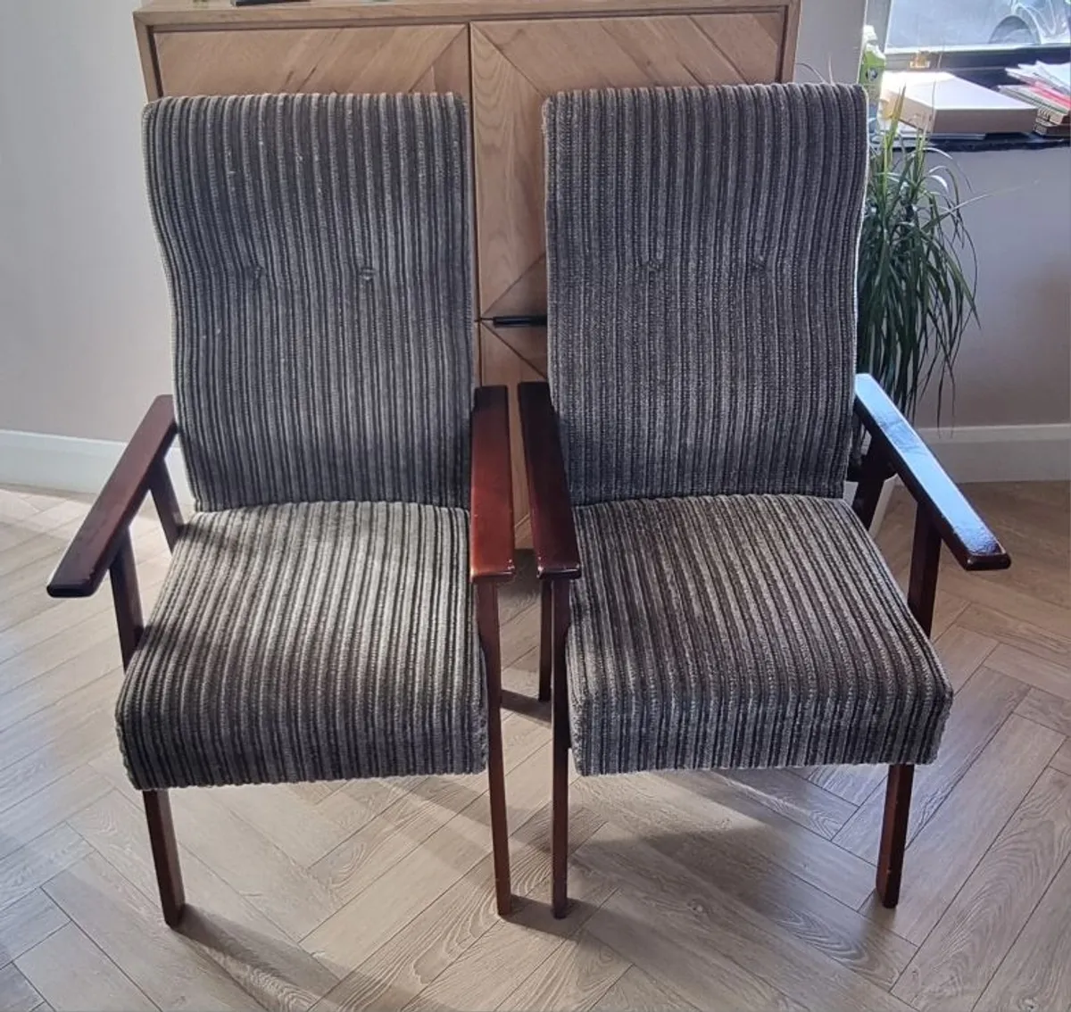 Two Fireside Chairs - Image 1