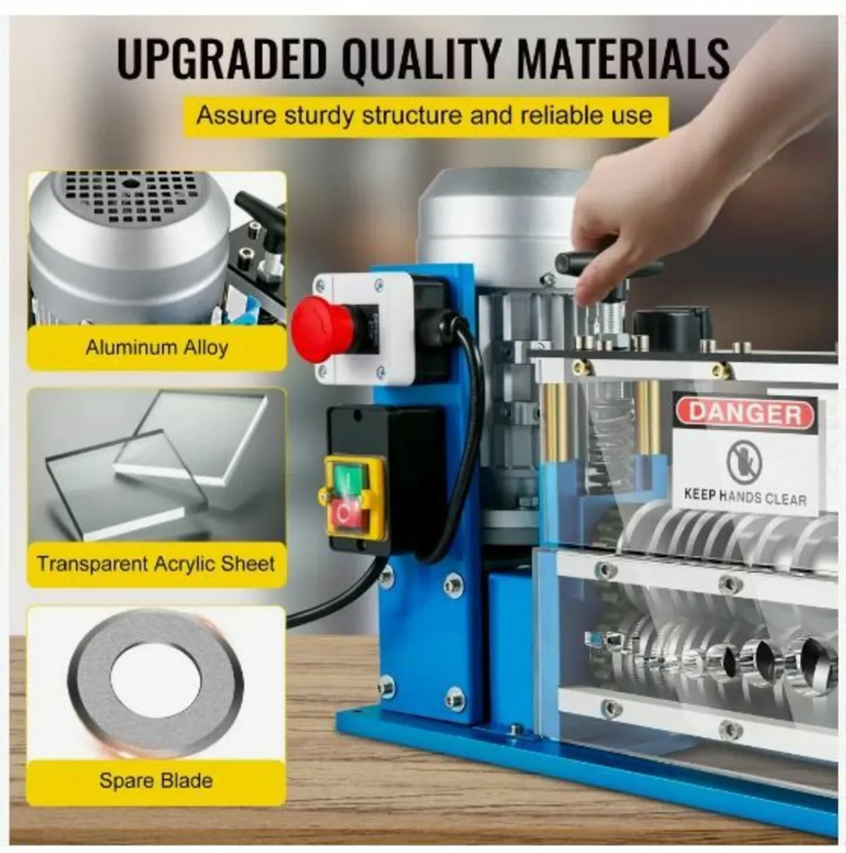 Electric Wire Stripping Machine, 1.5-38 mm - Image 2