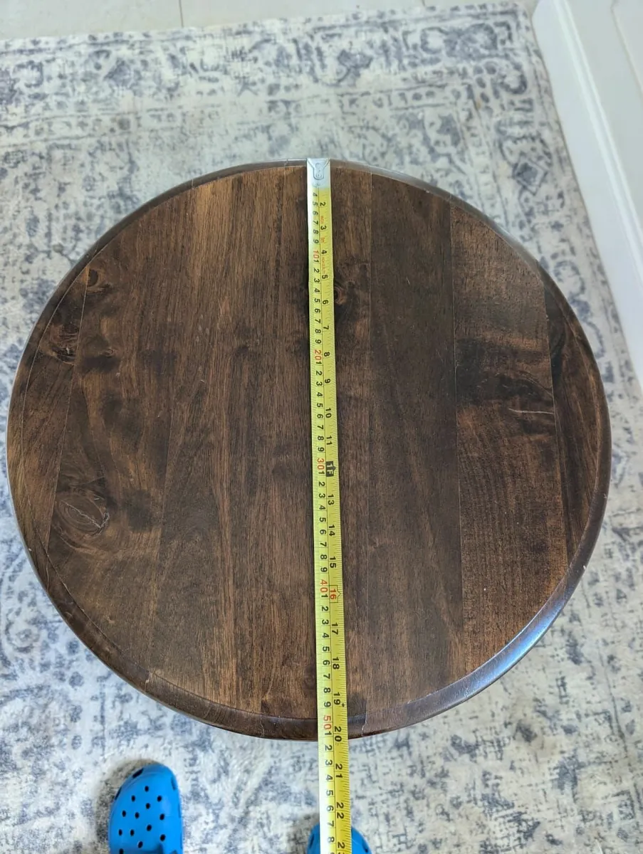 Solid wood lamp Table - Image 1