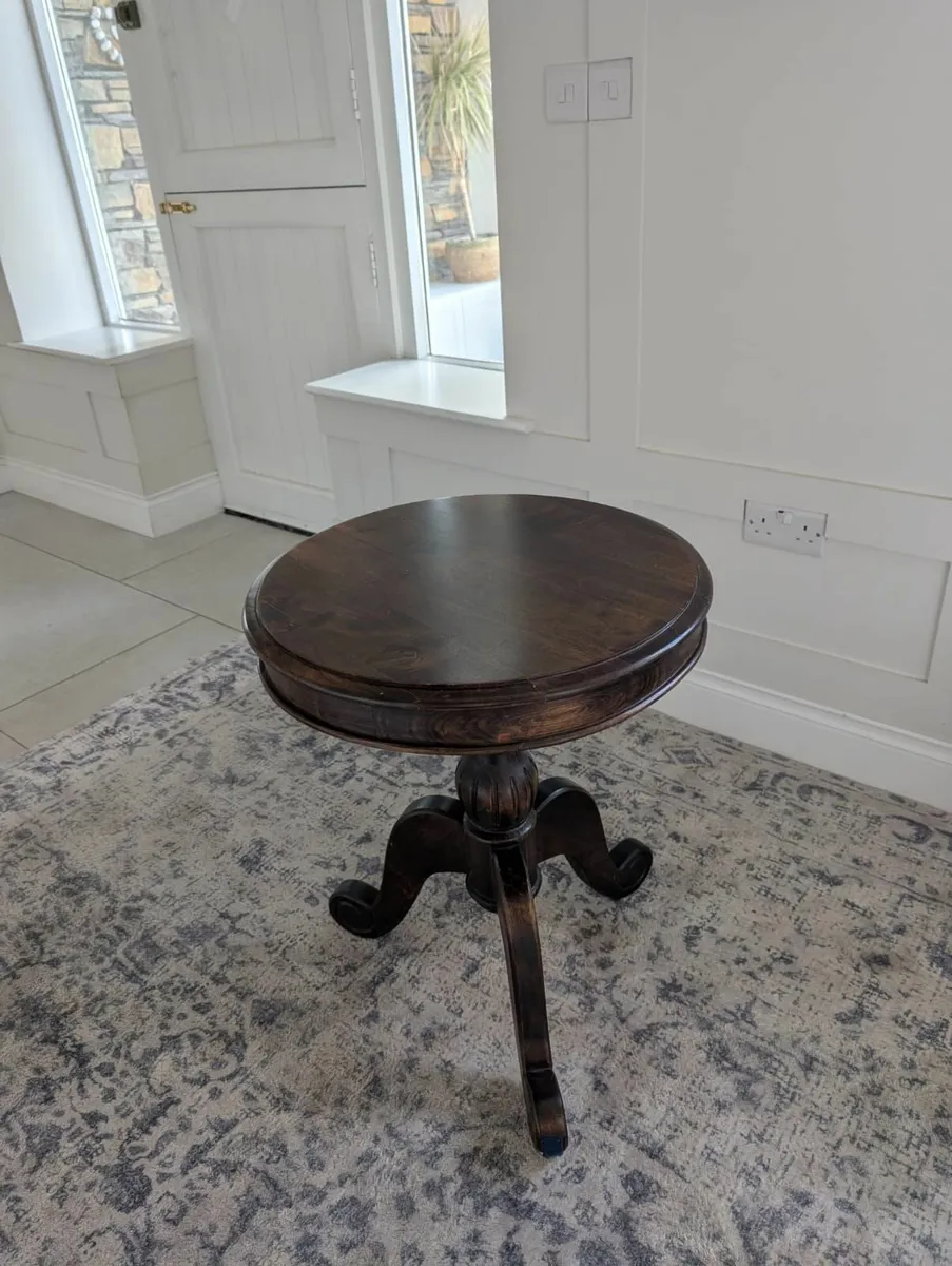 Solid wood lamp Table - Image 3