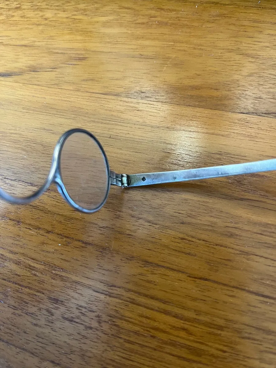 Antique 18th Silver Century Eye Glasses - Image 4