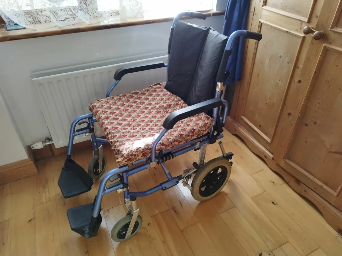 Wheelchair and Walker - Image 1