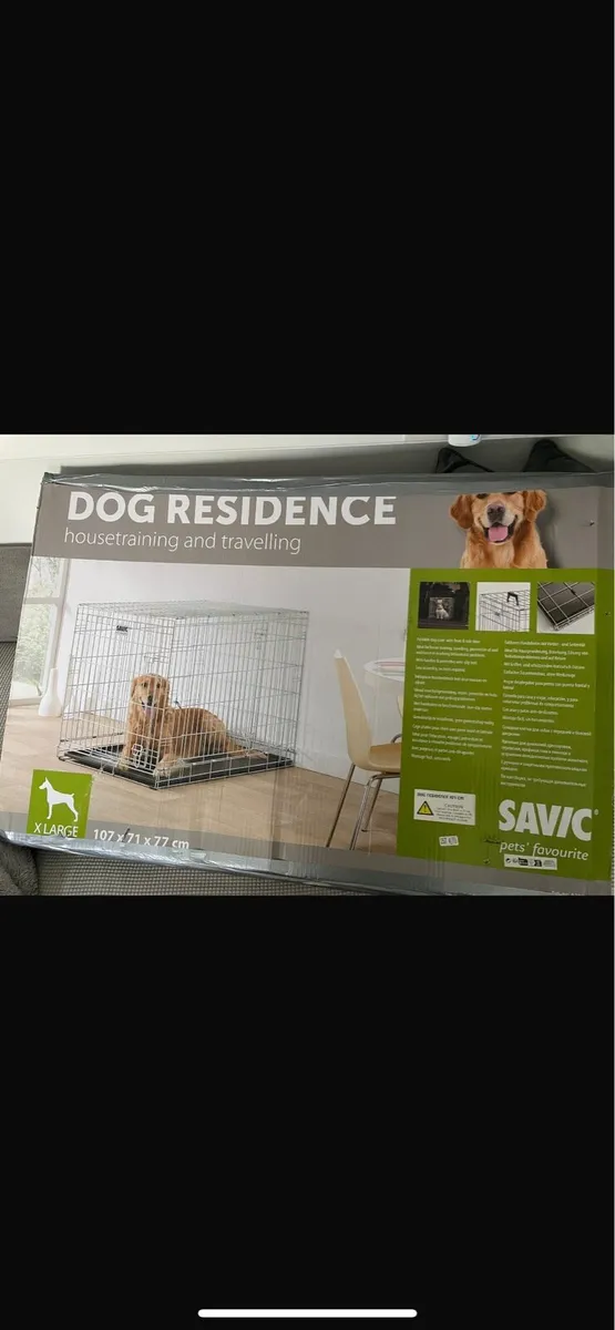 XL dog crate